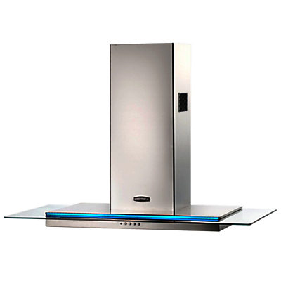 Rangemaster Toledo 110 Cooker Hood, Stainless Steel/Glass Rangemaster Toledo 110 Cooker Hood, Stainless Steel/Glass